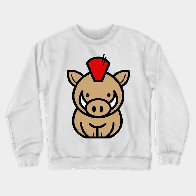 Skin Pig Crewneck Sweatshirt by PGMcast